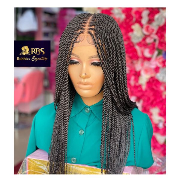 ROPE TWIST BRAIDED WIG - Braided Wigs Store Nigeria, Rubbies Signature, Glueless Wigs Store in USA, UK